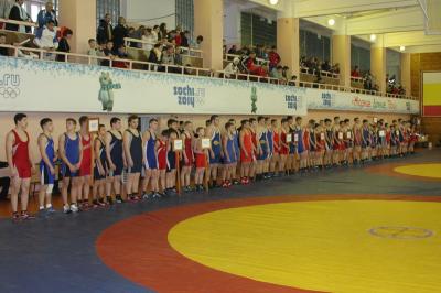 Юные рязанцы добыли две медали домашнего первенства ЦФО по греко-римской борьбе